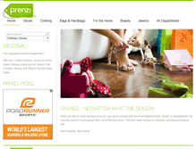 Tablet Screenshot of prenzi.com